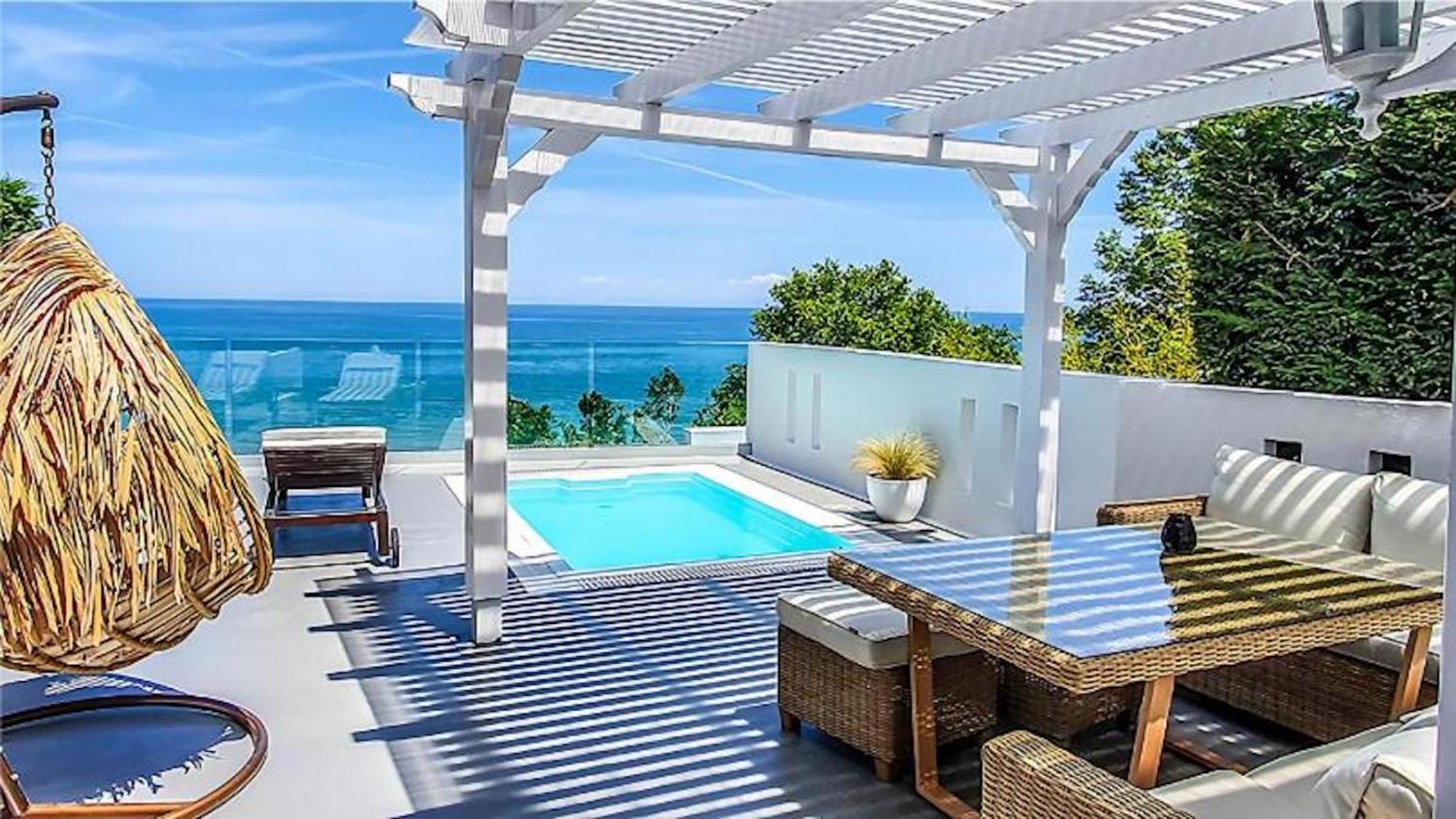 Panorama Suites & Spa - Adults Only Stomion  Bilik gambar